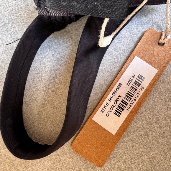 Skims sheer jelly bralette in Onyx - Picture 9 of 11